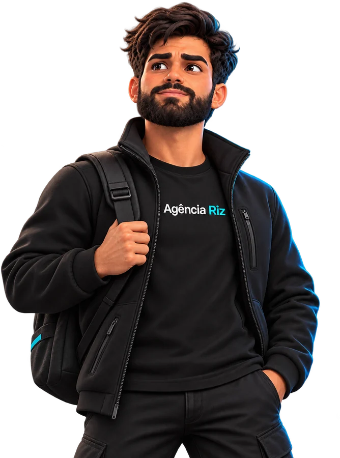 Mascote da Agência Riz